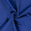Tissu Velours cotelé grosses côtes Bleu Cobalt - OEKO TEX