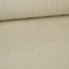Tissu Velours cotelé grosses côtes Beige clair - OEKO TEX
