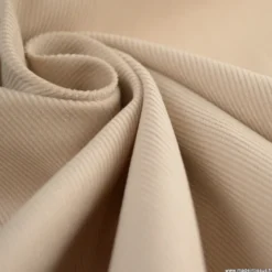 Tissu velours côtelé milleraies coton Galet -oeko tex