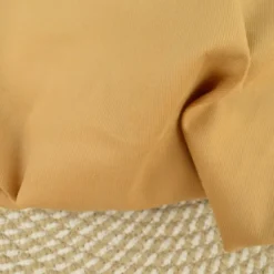 Tissu velours côtelé milleraies coton Camel -oeko tex
