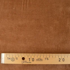 Tissu Velours côtelé Stretch Caramel - oeko tex