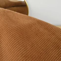 Tissu Velours côtelé Stretch Caramel - oeko tex