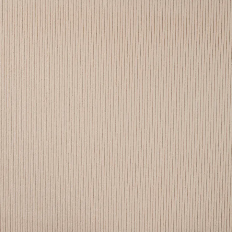 Tissu Velours côtelé washé Crème - oeko tex