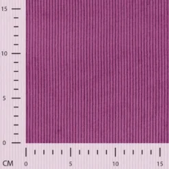 Tissu Velours côtelé washé Cyclamen - oeko tex