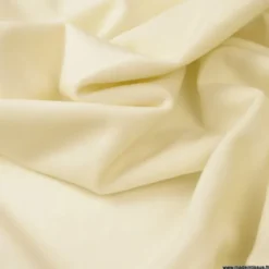 Tissu velours d'ameublement coloris Ivoire