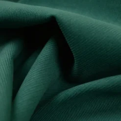 Tissu velours milleraies coton vert céladon foncé