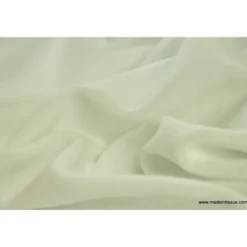 Tissu velours raser pyjamas nicky écru