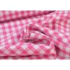 Tissu vichy grands carreaux sur Popeline coloris Fuchsia - Oeko Tex
