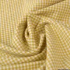 Tissu vichy petits carreaux coton Moutarde et blanc au mètre - OEKO TEX