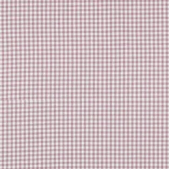 Tissu vichy petits carreaux en coton Mauve - OEKO TEX