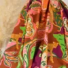Tissu viscose Catarina – Imprimé léopards & paisley