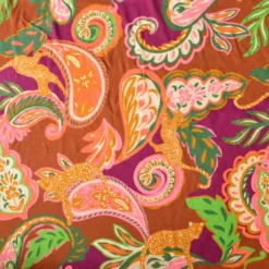Tissu viscose Catarina – Imprimé léopards & paisley