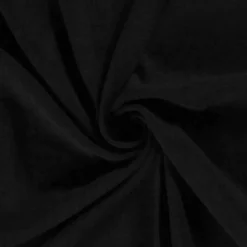 Tissu viscose et lin coloris Noir – Souple et élégant