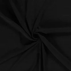 Tissu viscose et lin coloris Noir – Souple et élégant