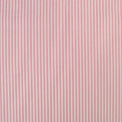Tissu viscose mélangée à rayures vieux Corail et blanc