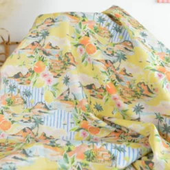 Tissu voile de coton Dolce Vita tropicale
