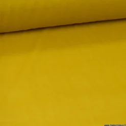 Tissu Voile de coton Ocre - Bio & OEKO TEX standard 100