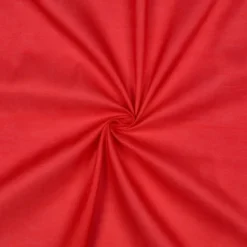 Tissu Voile de coton Rouge - Bio & OEKO TEX standard 100