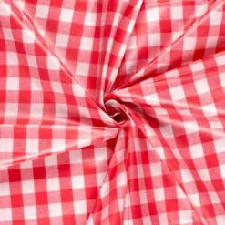 Toile cirée à carreau Vichy Rouge