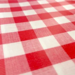 Toile cirée à carreau Vichy Rouge