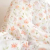 Toile de coton motif prairie de fleurs Sauvages