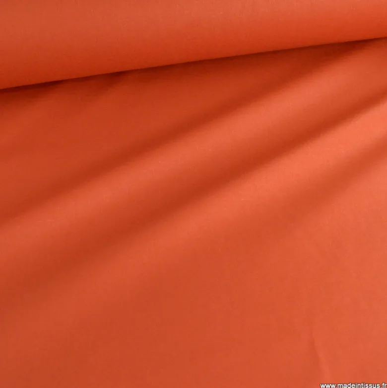 Toile à draps grande largeur Terracotta - Fais dodo
