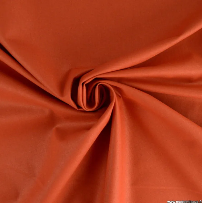 Toile à draps grande largeur Terracotta - Fais dodo