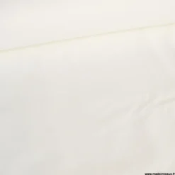 Toile à draps percale grande largeur coton blanc cassé easy care