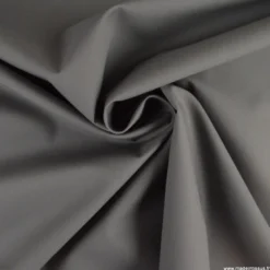 Toile à draps percale grande largeur coton anthracite easy care