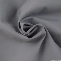 Toile à draps percale grande largeur coton gris easy care