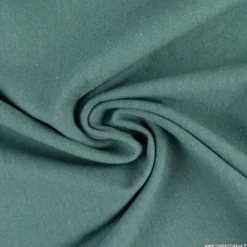 Toile lourde Vercors aspect rustique coloris vert écume