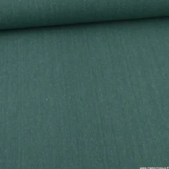 Toile lourde Vercors aspect rustique coloris vert sapin