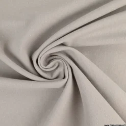 Toile lourde Vercors aspect rustique coloris gris souris