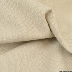 Toile lourde Vercors aspect rustique coloris Lin