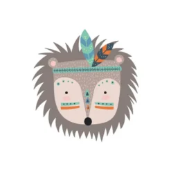 Transfert textile Thermocollant motifs animal et plumes