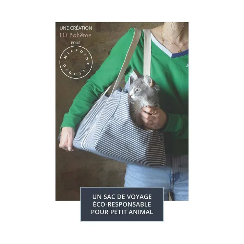 Tuto "sac de voyage pour petit animal" eco-responsable