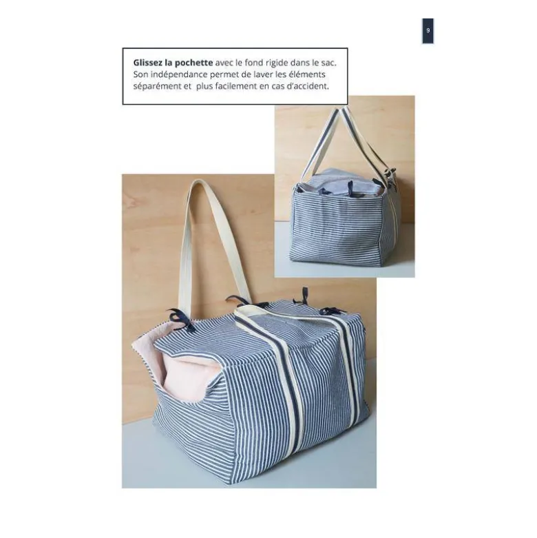 Tuto "sac de voyage pour petit animal" eco-responsable