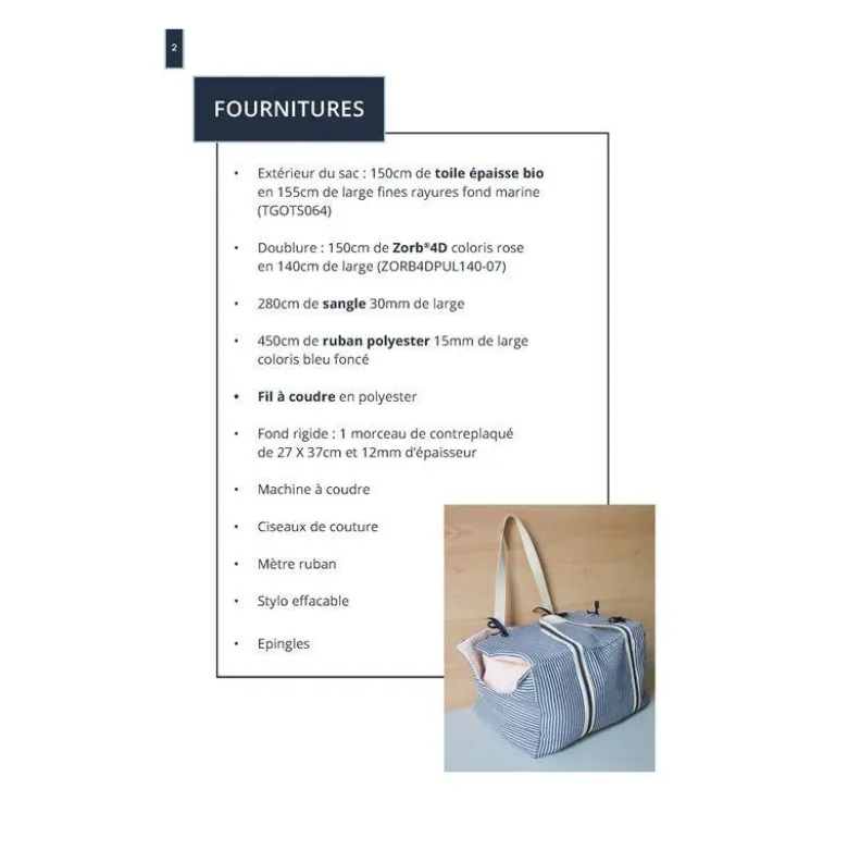 Tuto "sac de voyage pour petit animal" eco-responsable
