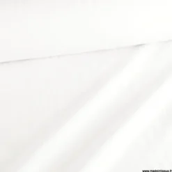 Twill viscose lourd coloris Blanc