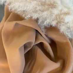Twill viscose lourd coloris Caramel