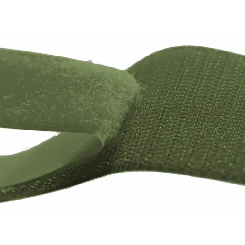 Velcro 20mm male + femelle vert Armée