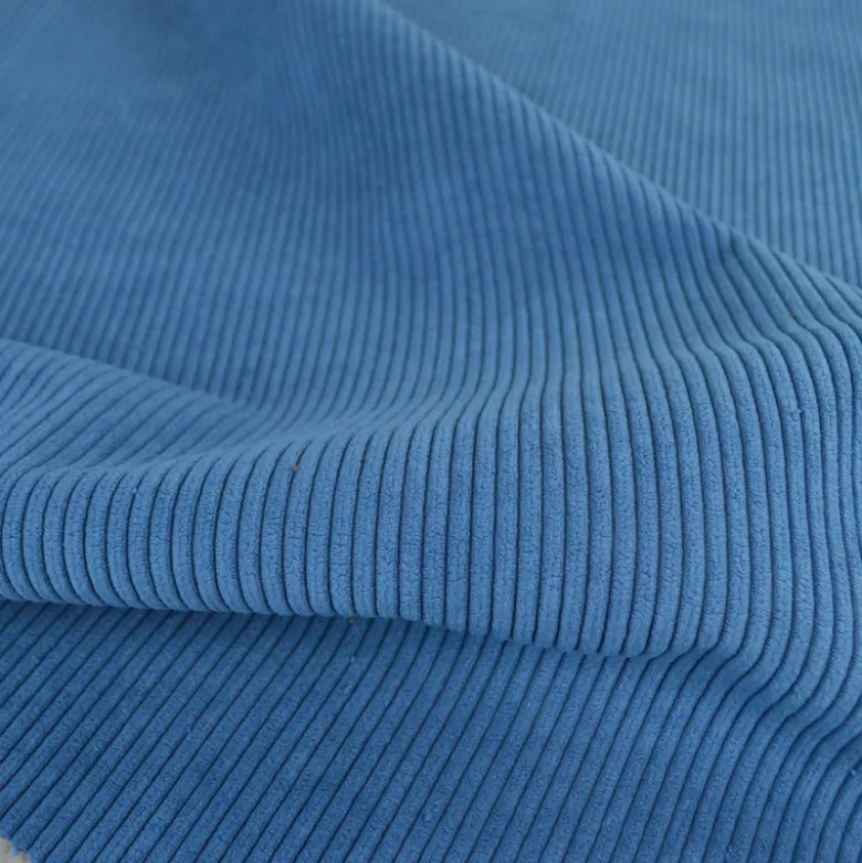 Velours côtelé Huggy - Bleu jean
