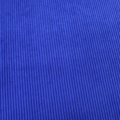 Velours grosses côtes d'ameublement Huggy - Bleu roi