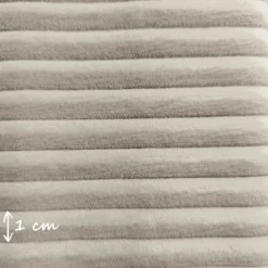 Velours grosses côtes d'ameublement Futé - Beige