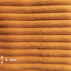 Velours grosses côtes d'ameublement Futé - Ocre