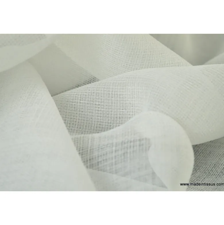 Voile résille ivoire Gerbera pour robe de mariée