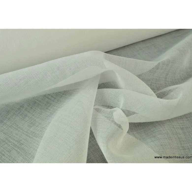 Voile résille ivoire Gerbera pour robe de mariée